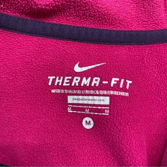 Nike Therma-Fit Zip Up Jacket Magenta Medium - Picture 14 of 16